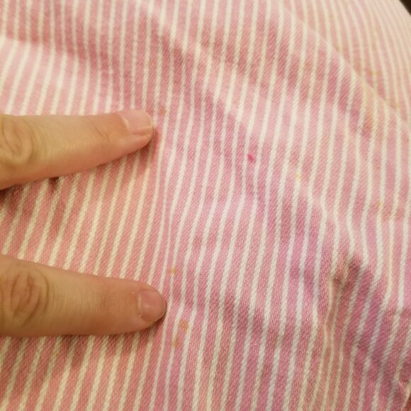 Osh Kosh B'Gosh Pink Striped Overalls, Toddler Girl 24M - Picture 4 of 4